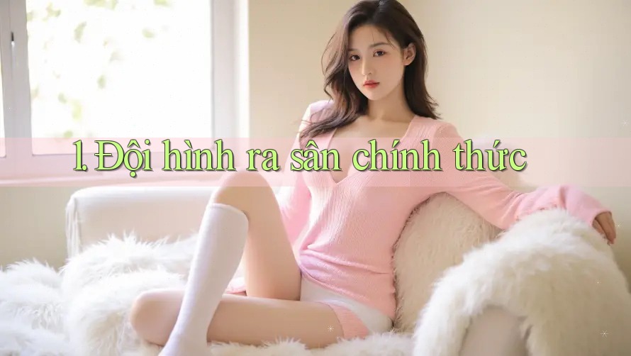 1. Đội hình ra sân chính thức 1. Đội hình ra sân chính thức