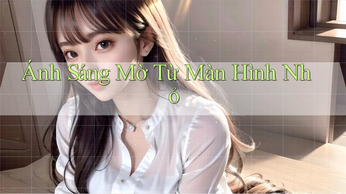 Ánh Sáng Mờ Từ Màn Hình Nhỏ