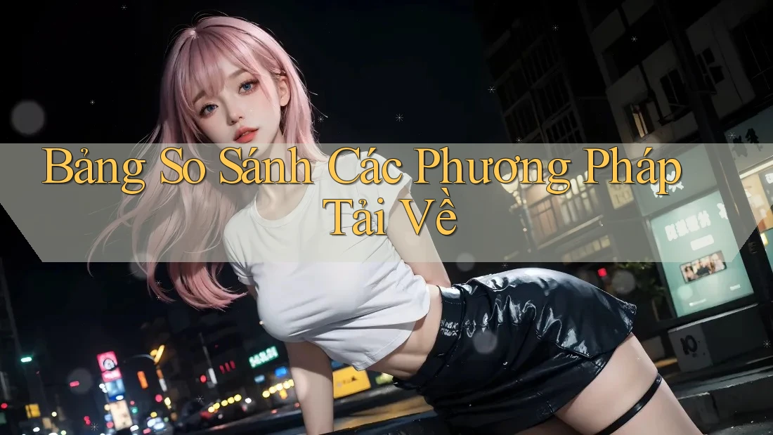 Bảng So Sánh Các Phương Pháp Tải Về Bảng So Sánh Các Phương Pháp Tải Về