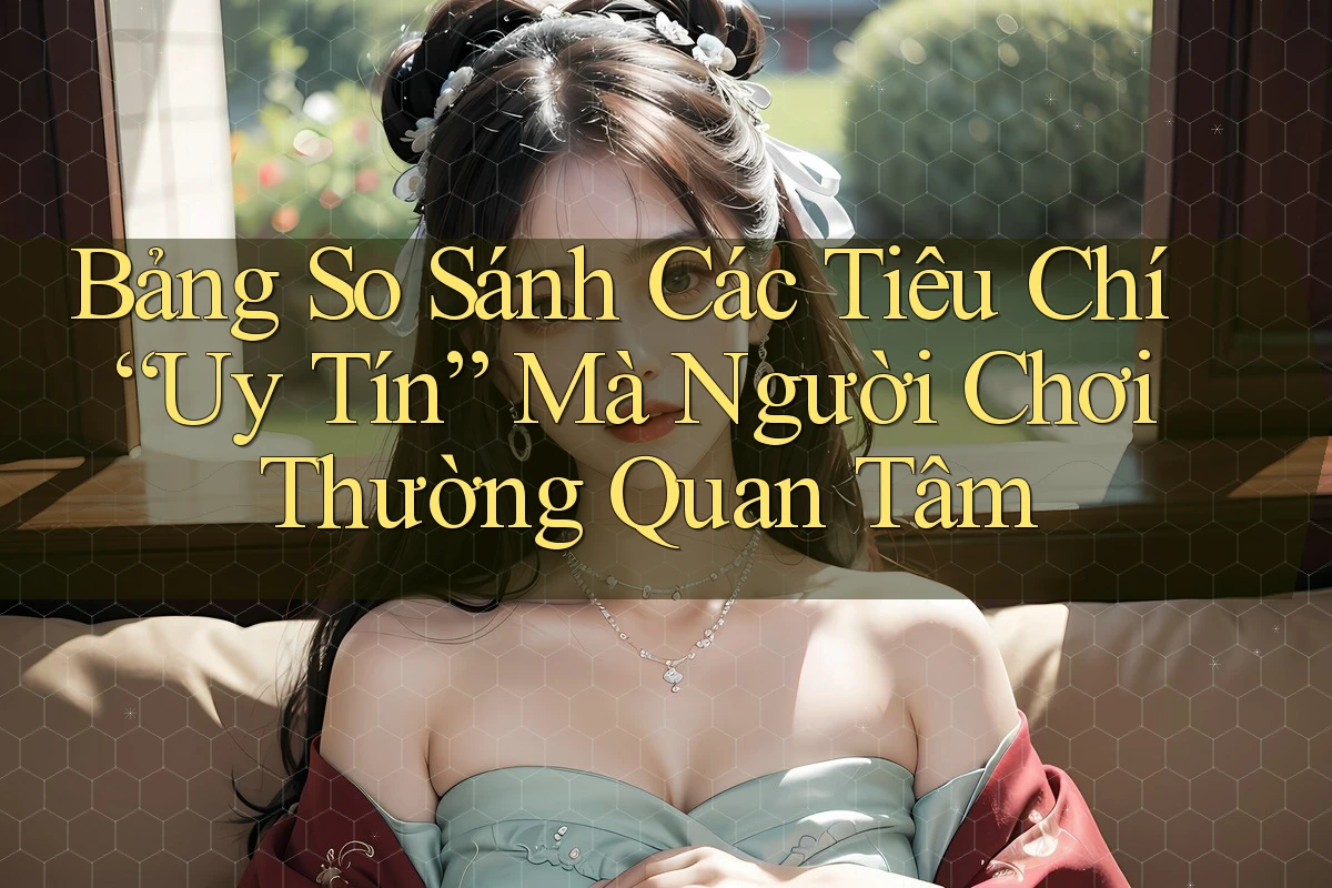 Bảng So Sánh Các Tiêu Chí “Uy Tín” Mà Người Chơi Thường Quan Tâm