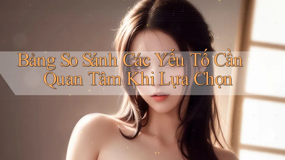 Bảng So Sánh Các Yếu Tố Cần Quan Tâm Khi Lựa Chọn Bảng So Sánh Các Yếu Tố Cần Quan Tâm Khi Lựa Chọn