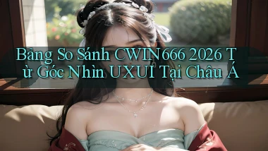 bảng so sánh Cwin666 2026   từ góc nhìn UXUI tại Châu Á
