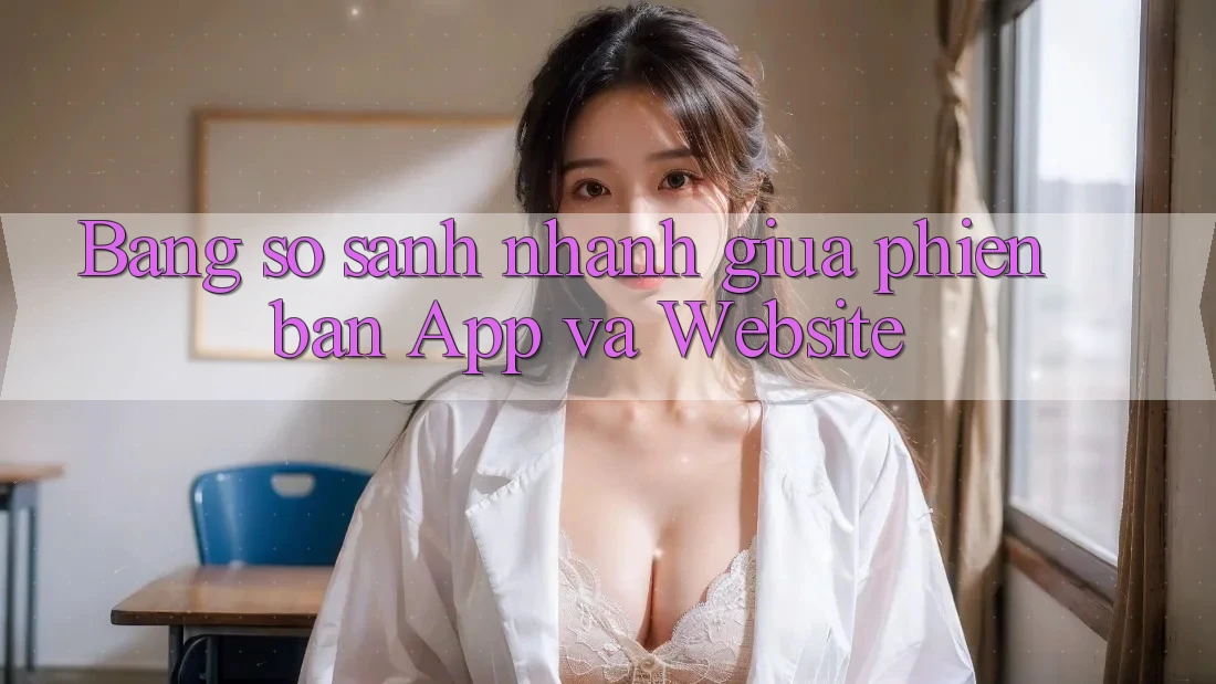 Bang so sanh nhanh giua phien ban App va Website