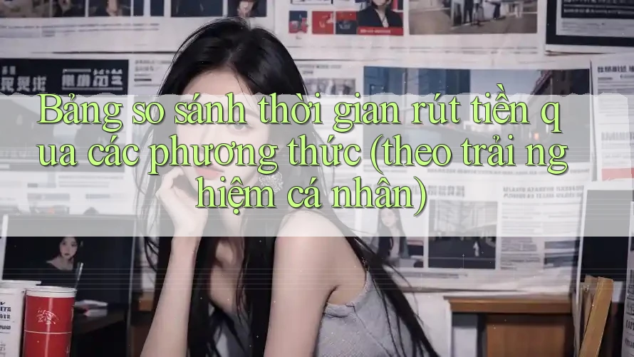 Bảng so sánh thời gian rút tiền qua các phương thức (theo trải nghiệm cá nhân) Bảng so sánh thời gian rút tiền qua các phương thức (theo trải nghiệm cá nhân)
