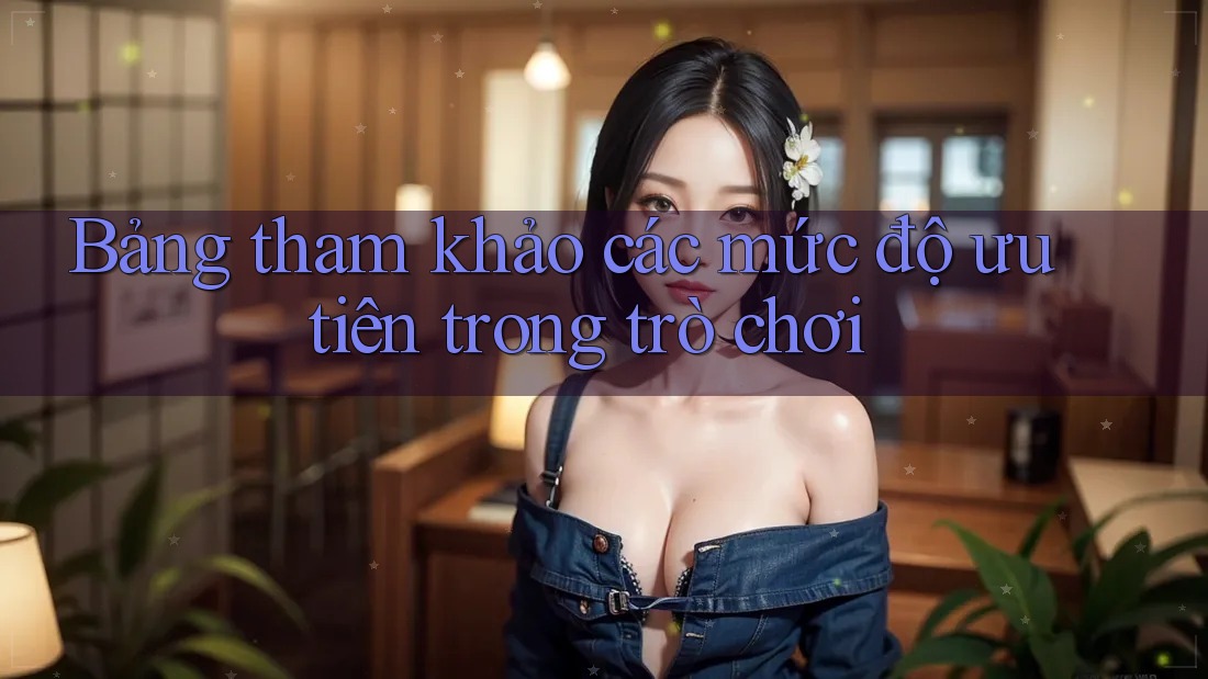Bảng tham khảo các mức độ ưu tiên trong trò chơi
