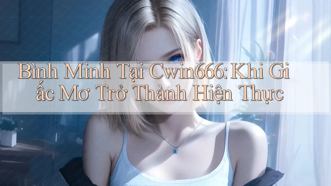 Bình Minh Tại Cwin666: Khi Giấc Mơ Trở Thành Hiện Thực