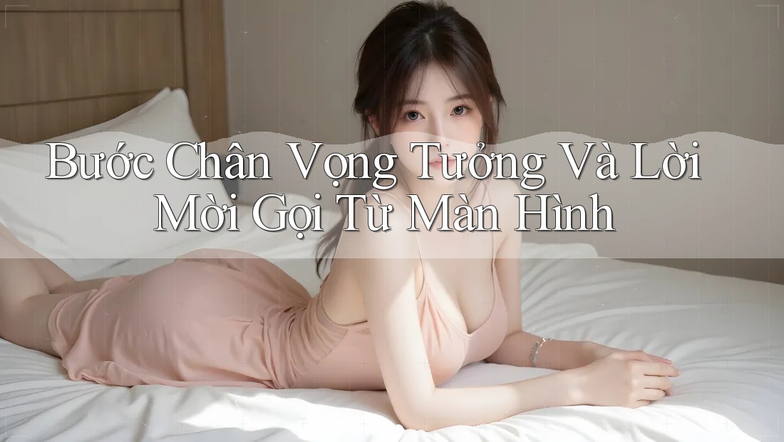 Bước Chân Vọng Tưởng Và Lời Mời Gọi Từ Màn Hình
