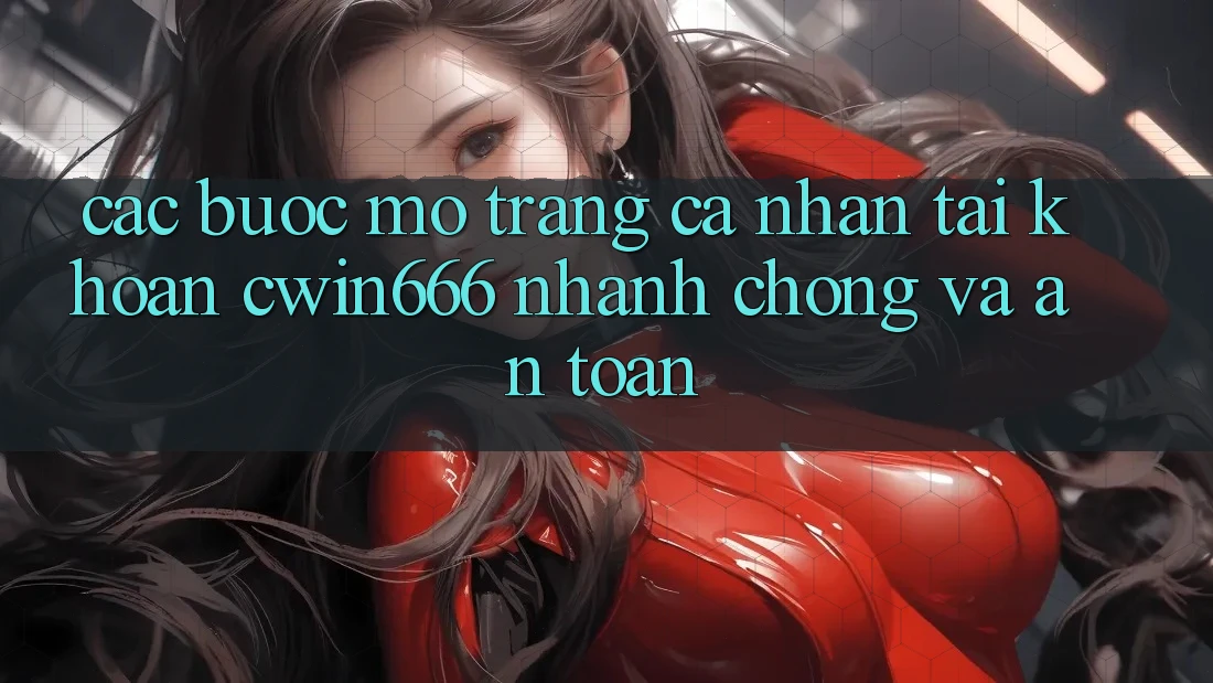 Các bước Mở trang cá nhân Tài Khoản Cwin666 Nhanh Chóng và An Toàn Các bước Mở trang cá nhân Tài Khoản Cwin666 Nhanh Chóng và An Toàn