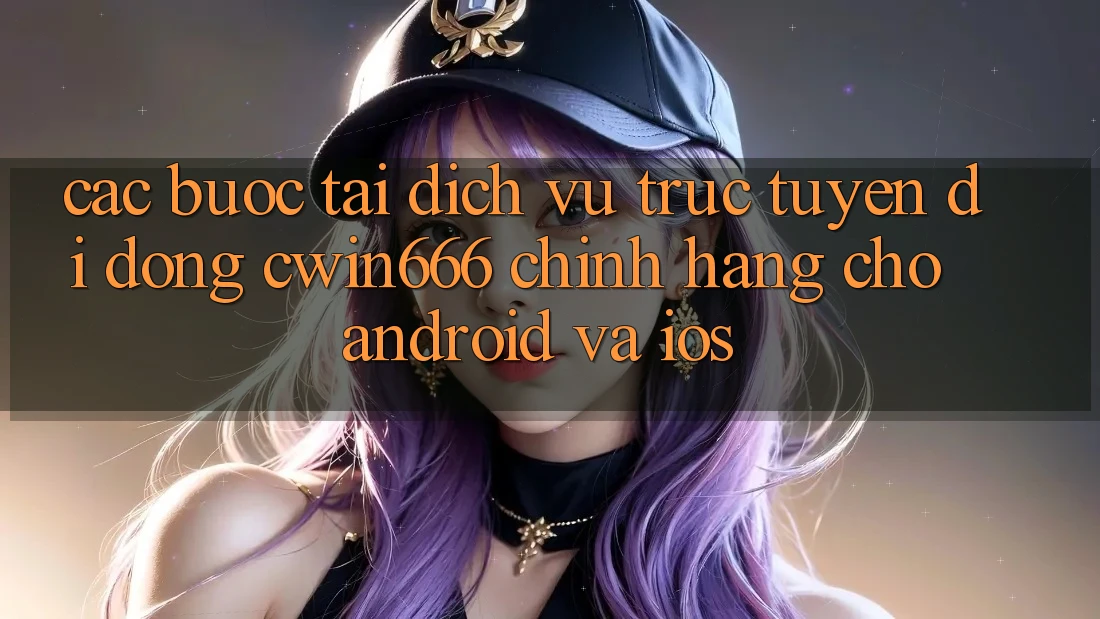 Các bước Tải Dịch vụ trực tuyến di động Cwin666 Chính Hãng Cho Android và iOS