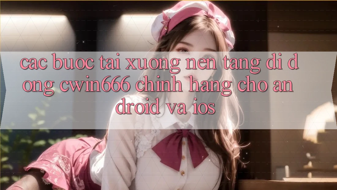 Các bước Tải xuống Nền tảng di động Cwin666 Chính Hãng Cho Android và iOS