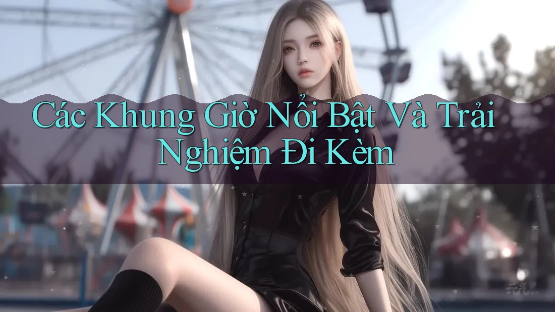 Các Khung Giờ Nổi Bật Và Trải Nghiệm Đi Kèm