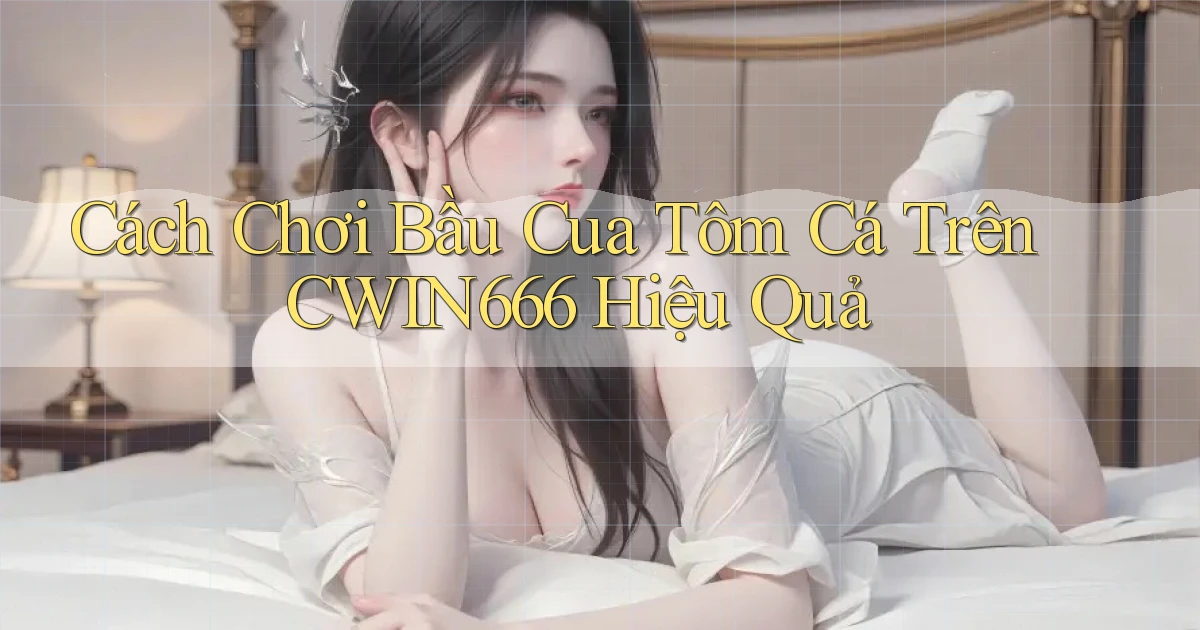 cách chơi bầu cua tôm cá trên cwin666 hiệu quả