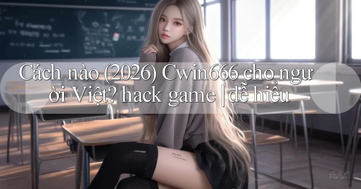 Cách nào (2026) Cwin666 cho người Việt hack game dễ hiểu