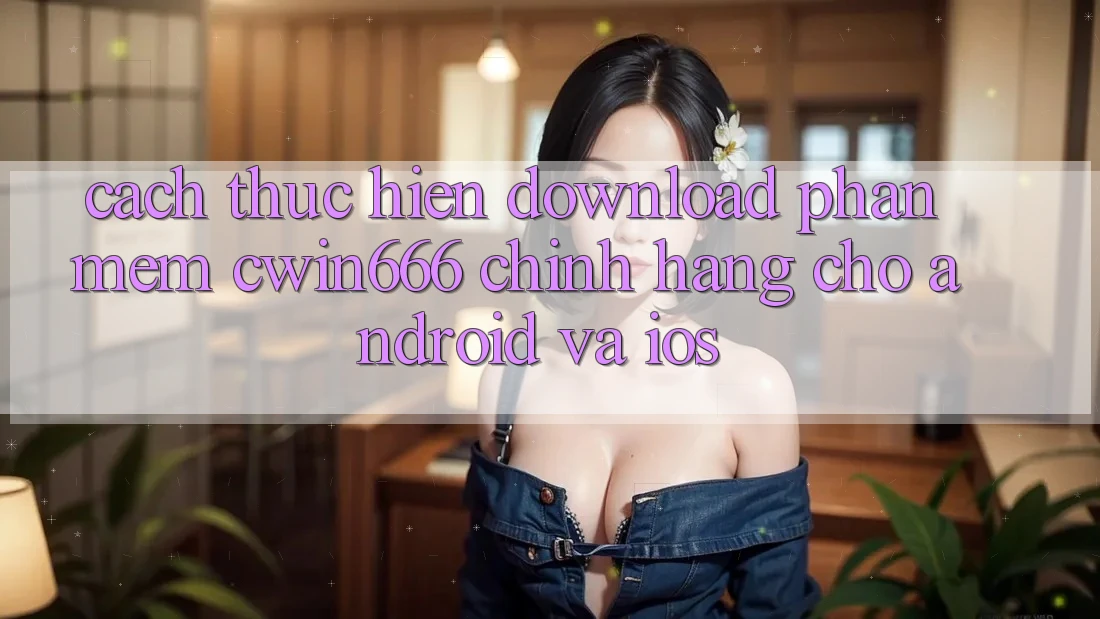 Cách thực hiện Download Phần mềm Cwin666 Chính Hãng Cho Android và iOS