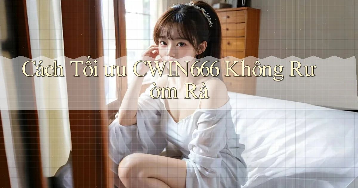 cách tối ưu cwin666 không rườm rà