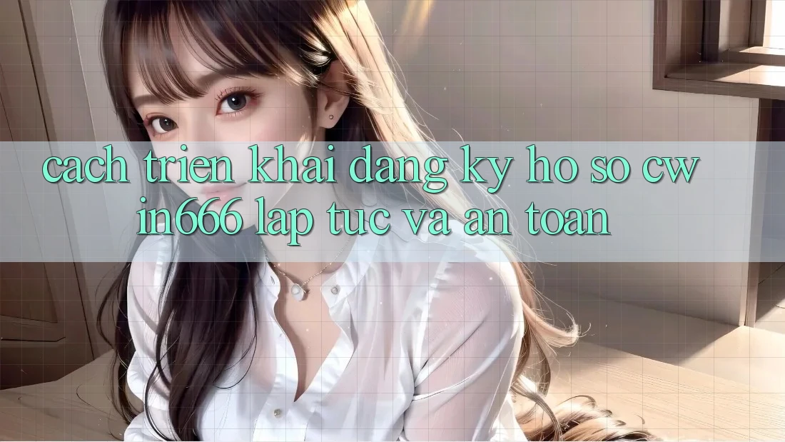Cách triển khai Đăng Ký Hồ sơ Cwin666 Lập tức và An Toàn