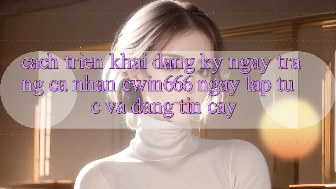 Cách triển khai Đăng ký ngay Trang cá nhân Cwin666 Ngay lập tức và Đáng tin cậy Cách triển khai Đăng ký ngay Trang cá nhân Cwin666 Ngay lập tức và Đáng tin cậy