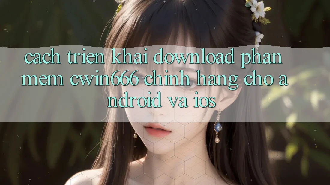 Cách triển khai Download Phần mềm Cwin666 Chính Hãng Cho Android và iOS
