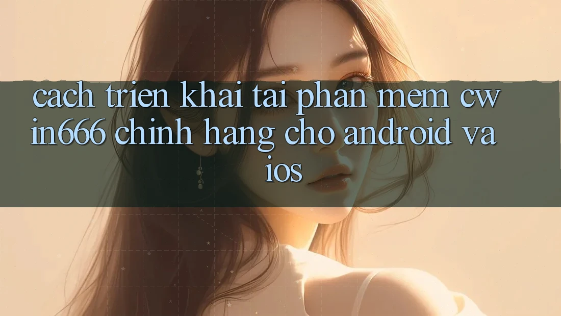 Cách triển khai Tải Phần mềm Cwin666 Chính Hãng Cho Android và iOS