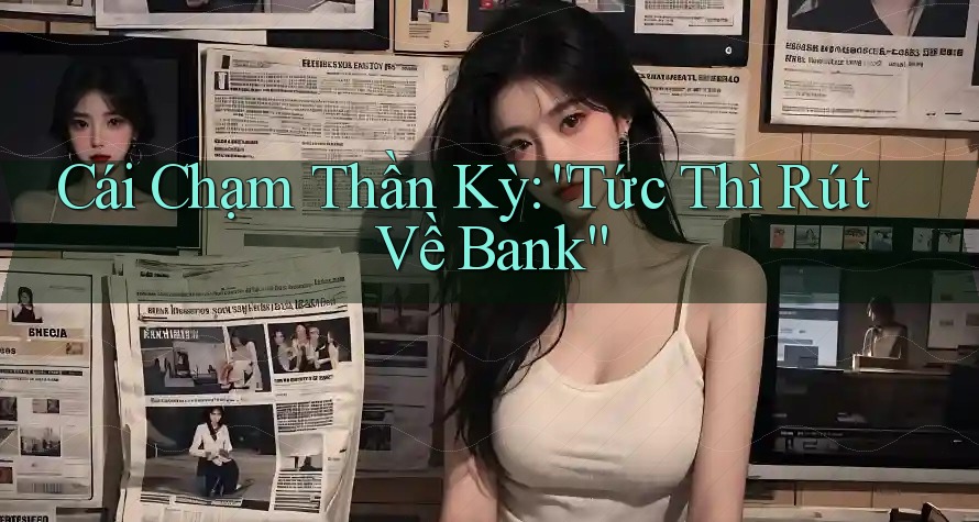 Cái Chạm Thần Kỳ: “Tức Thì Rút Về Bank”
