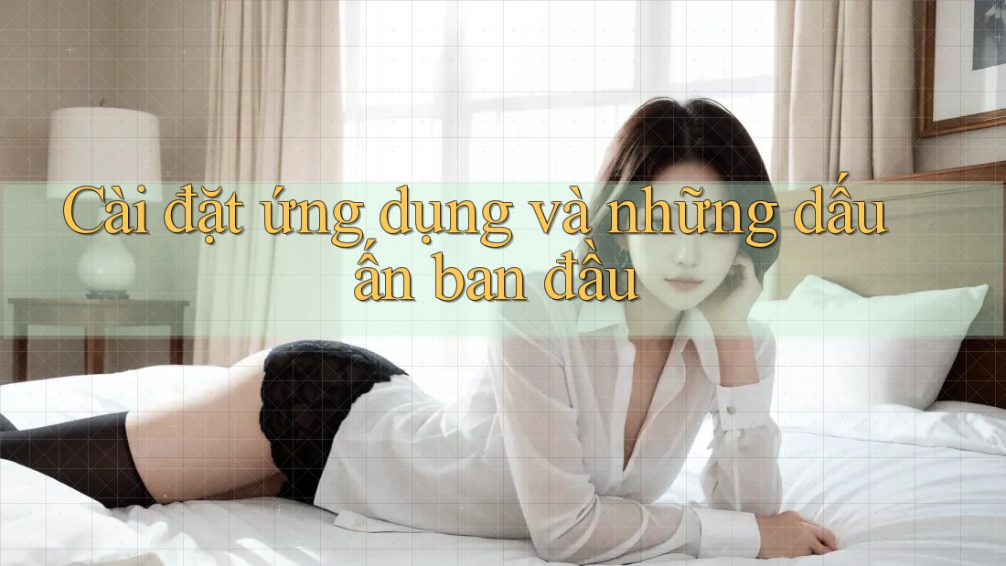 Cài đặt ứng dụng và những dấu ấn ban đầu