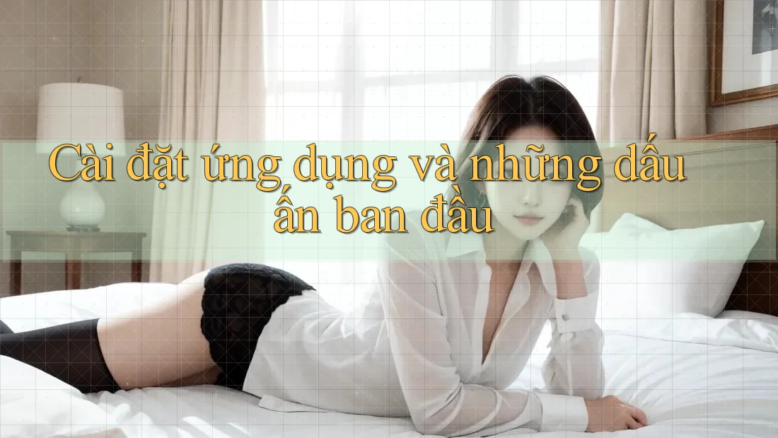 Cài đặt ứng dụng và những dấu ấn ban đầu