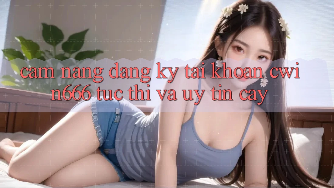 Cẩm nang Đăng Ký Tài Khoản Cwin666 Tức thì và Uy tín cậy