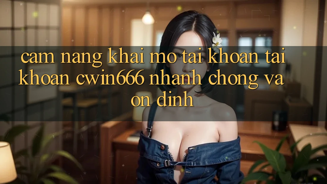 Cẩm nang Khai mở tài khoản Tài Khoản Cwin666 Nhanh Chóng và Ổn định