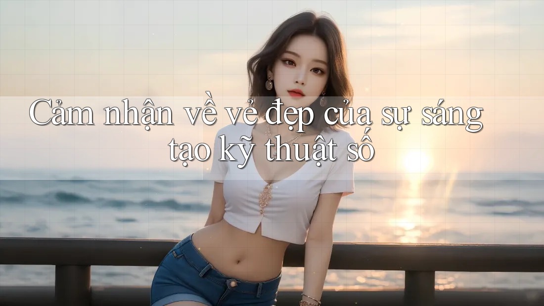 Cảm nhận về vẻ đẹp của sự sáng tạo kỹ thuật số