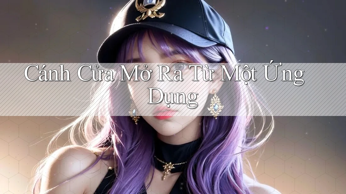 Cánh Cửa Mở Ra Từ Một Ứng Dụng Cánh Cửa Mở Ra Từ Một Ứng Dụng
