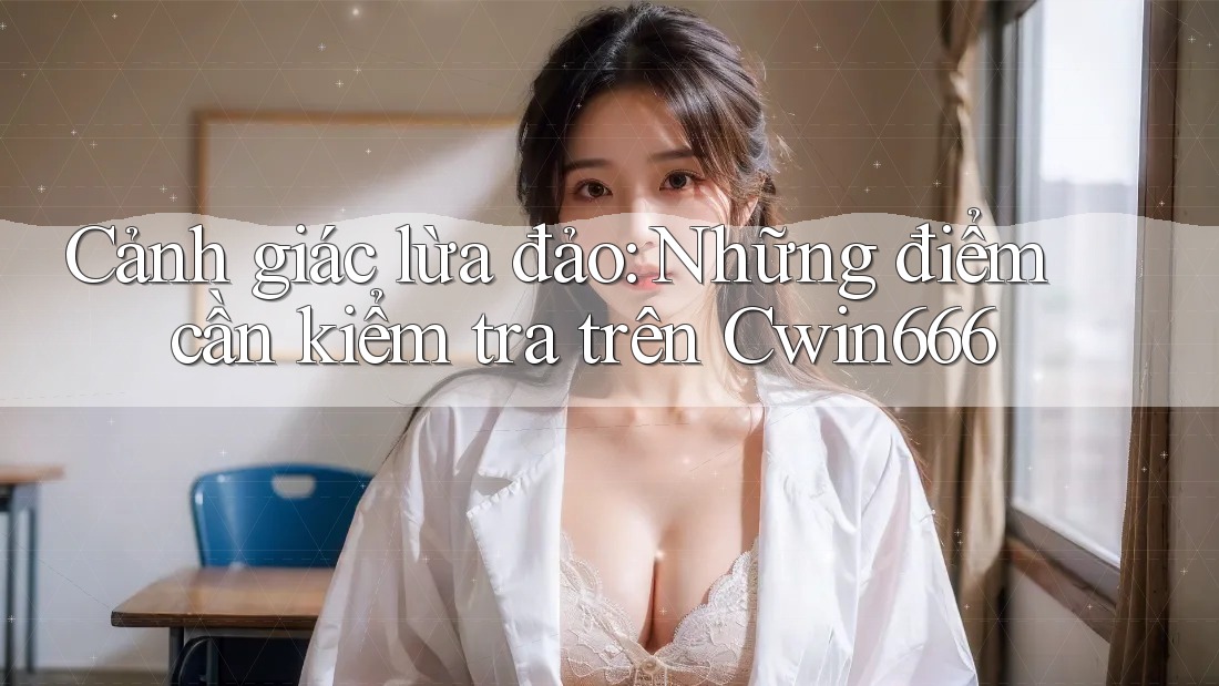 Cảnh giác lừa đảo: Những điểm cần kiểm tra trên Cwin666