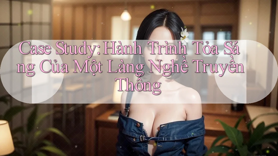 Case Study: Hành Trình Tỏa Sáng Của Một Làng Nghề Truyền Thống