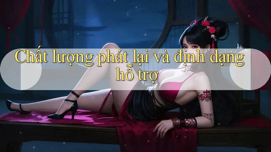 Chất lượng phát lại và định dạng hỗ trợ