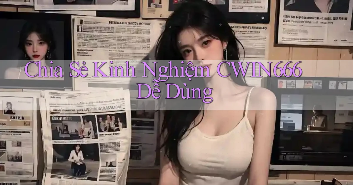 chia sẻ kinh nghiệm cwin666 dễ dùng