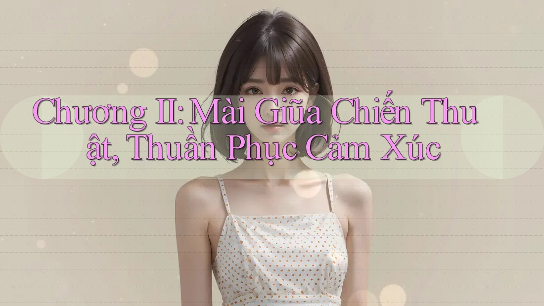 Chương II: Mài Giũa Chiến Thuật, Thuần Phục Cảm Xúc Chương II: Mài Giũa Chiến Thuật, Thuần Phục Cảm Xúc