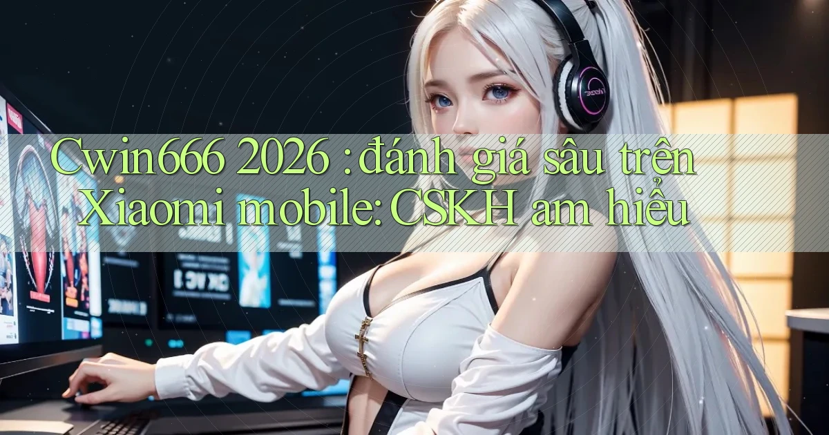 Cwin666 2026 đánh giá sâu trên Xiaomi mobile CSKH am hiểu