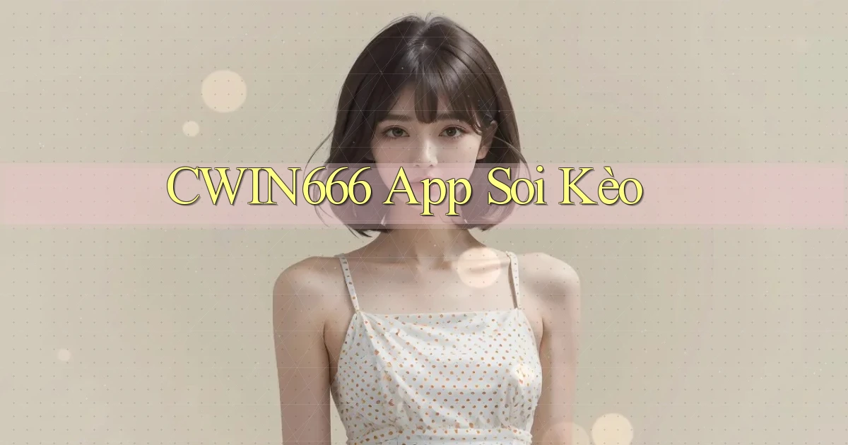cwin666 app soi kèo