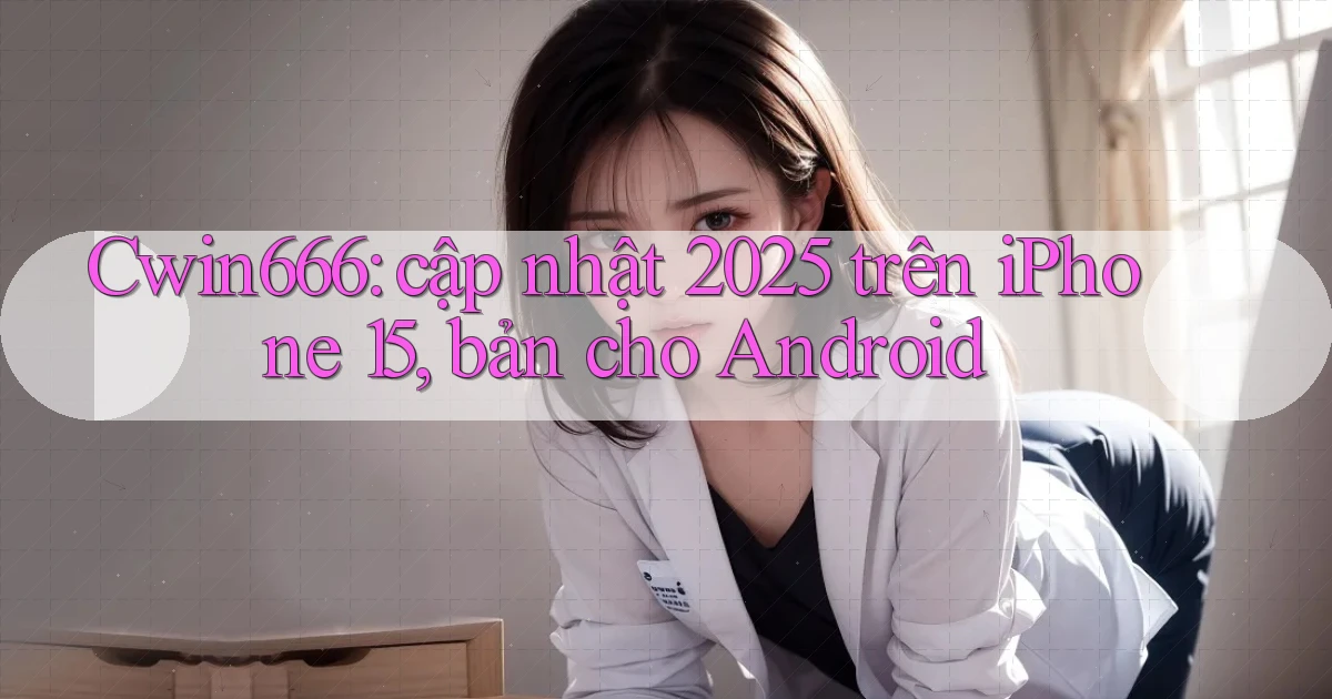 Cwin666 cập nhật 2025 trên iPhone 15, bản cho Android