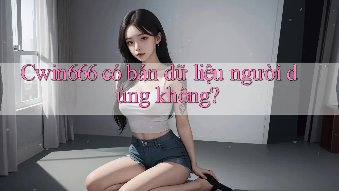 Cwin666 có bán dữ liệu người dùng không?
