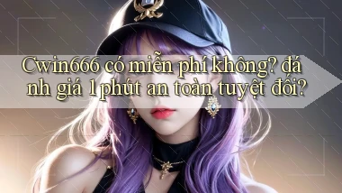 Cwin666 có miễn phí không đánh giá 1 phút an toàn tuyệt đối