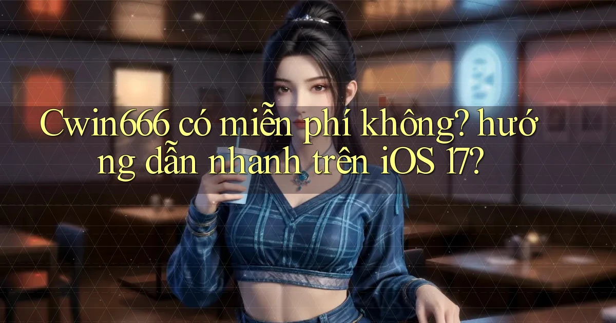 Cwin666 có miễn phí không hướng dẫn nhanh trên iOS 17