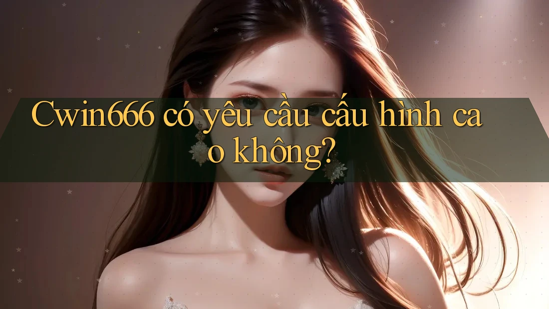 Cwin666 có yêu cầu cấu hình cao không?