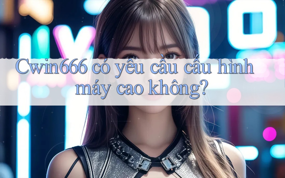 Cwin666 có yêu cầu cấu hình máy cao không?