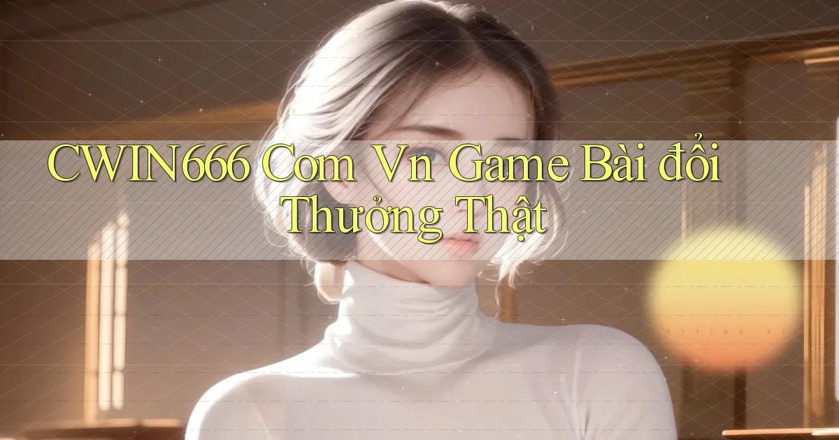 cwin666 com vn game bài đổi thưởng thật