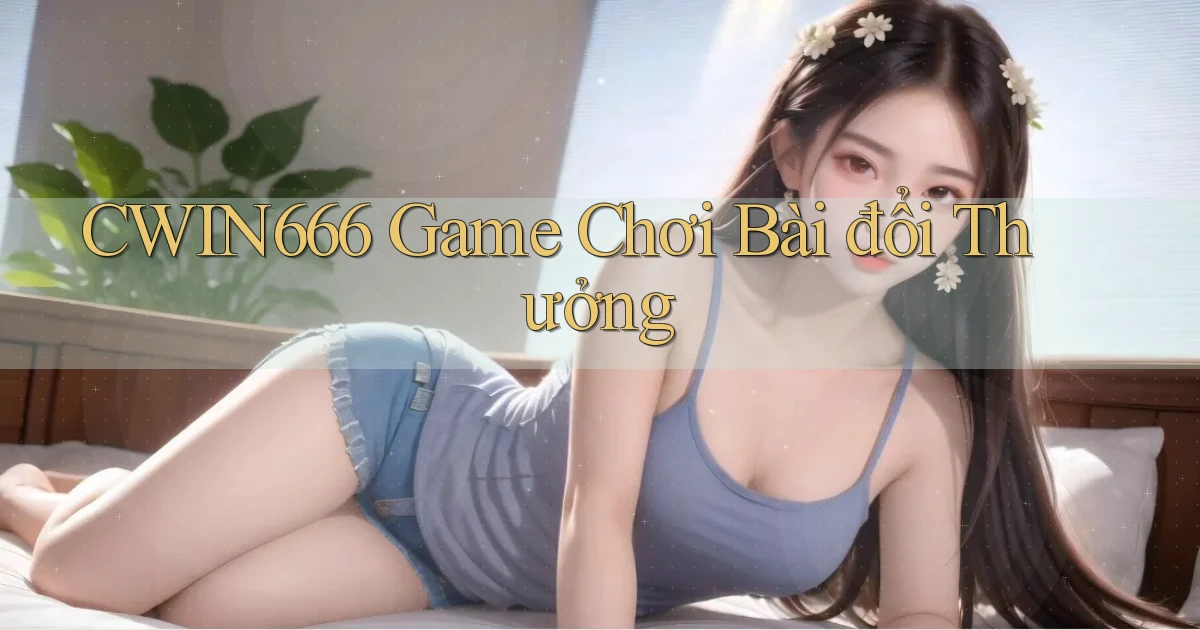 cwin666 game chơi bài đổi thưởng