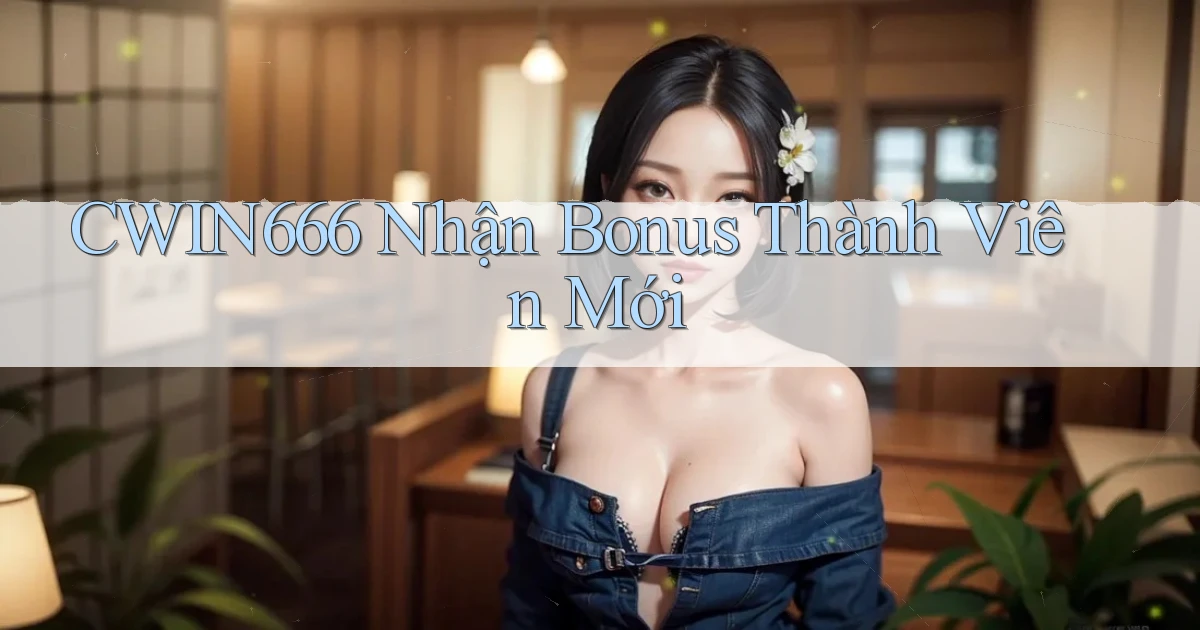 cwin666  nhận bonus thành viên mới