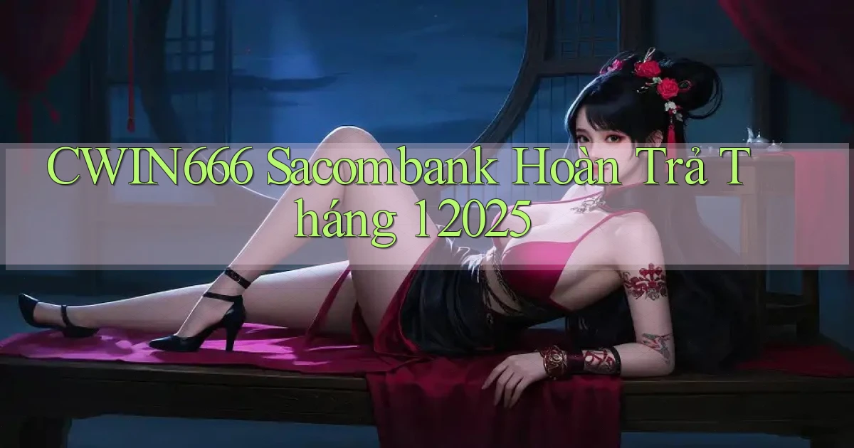 cwin666 sacombank hoàn trả tháng 1 2025