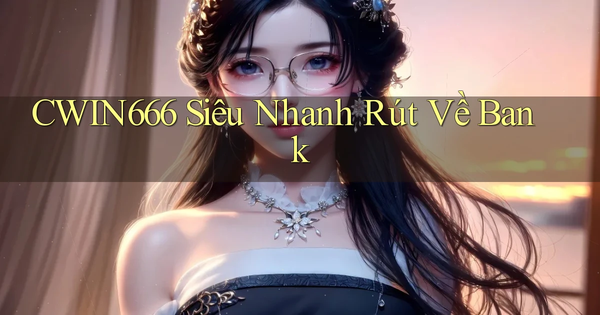 cwin666 siêu nhanh rút về bank