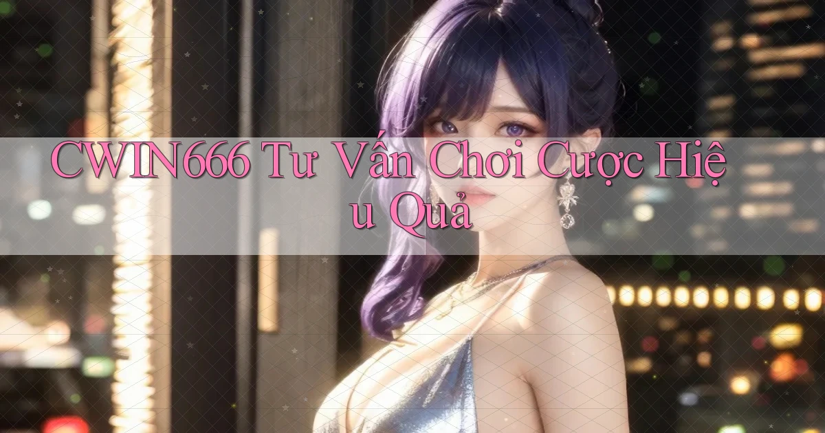 Cwin666  tư vấn chơi cược hiệu quả