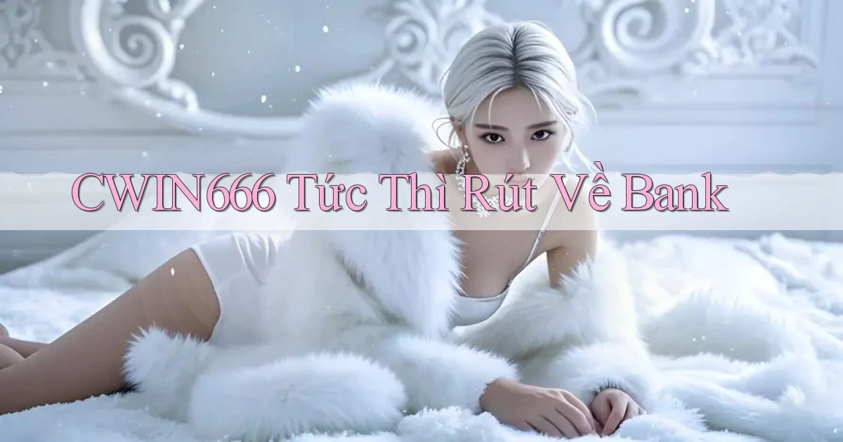 cwin666 tức thì rút về bank